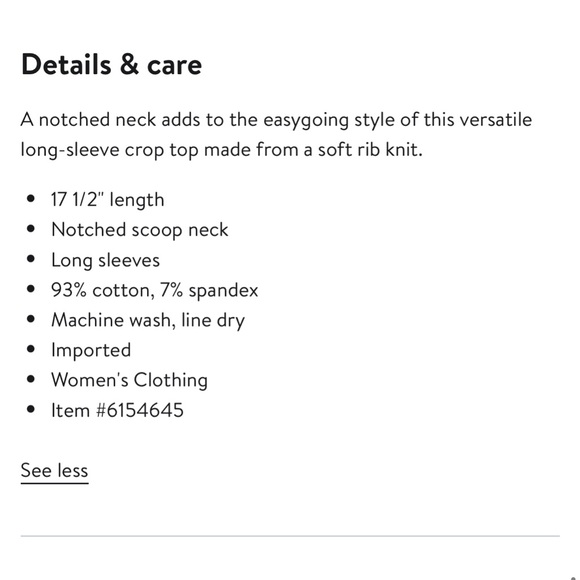 Nia Notched Rib Tee - Picture 4 of 4